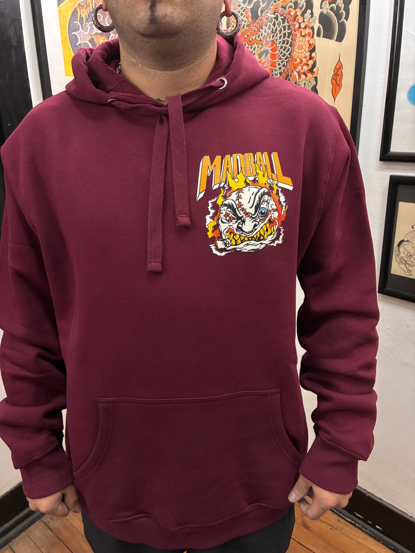 MADBALL mayor mayo HC 4 HC colab HOODIE BURDEO