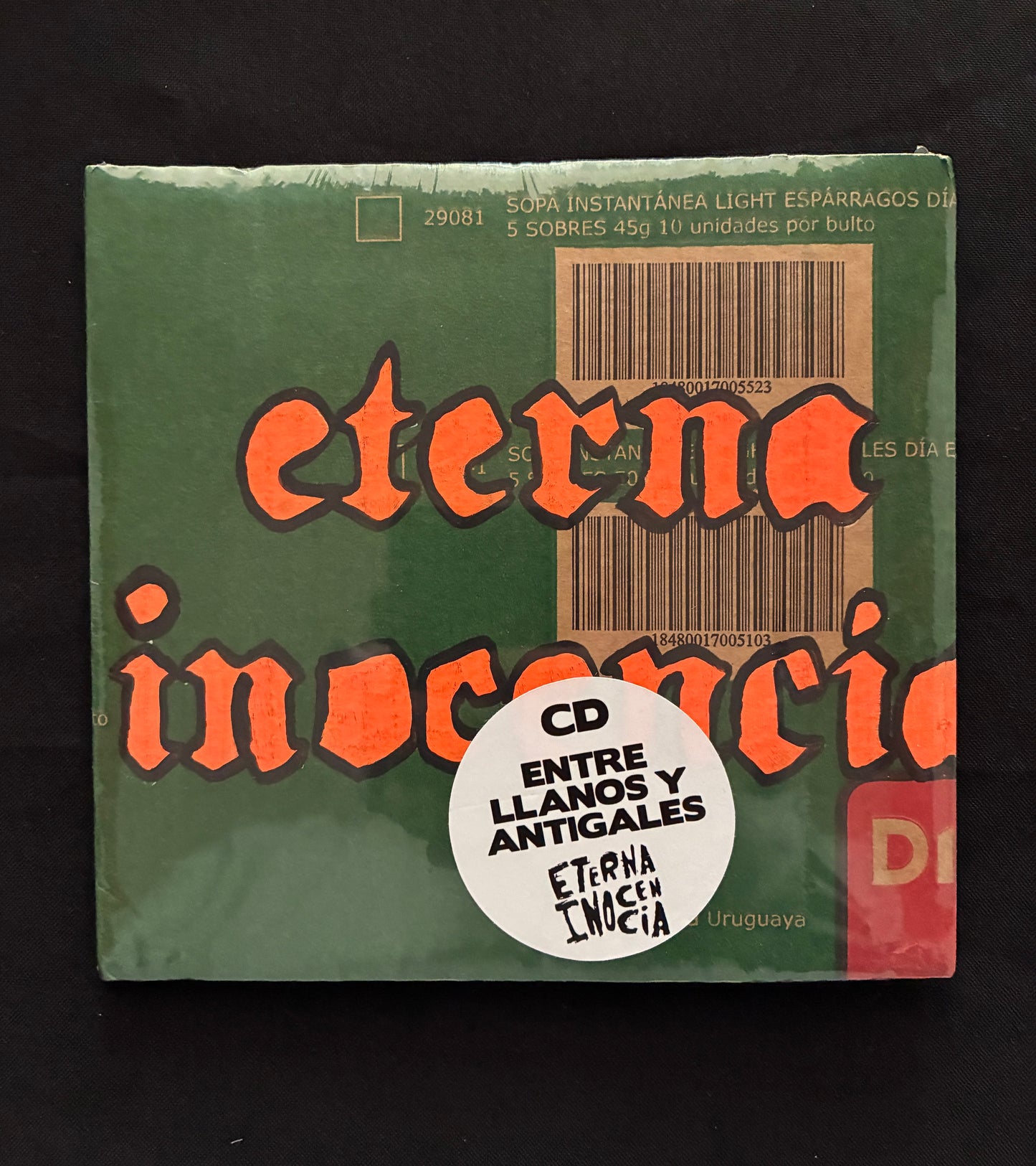 Eterna inocencia ed especial CD entre llanos y antigales