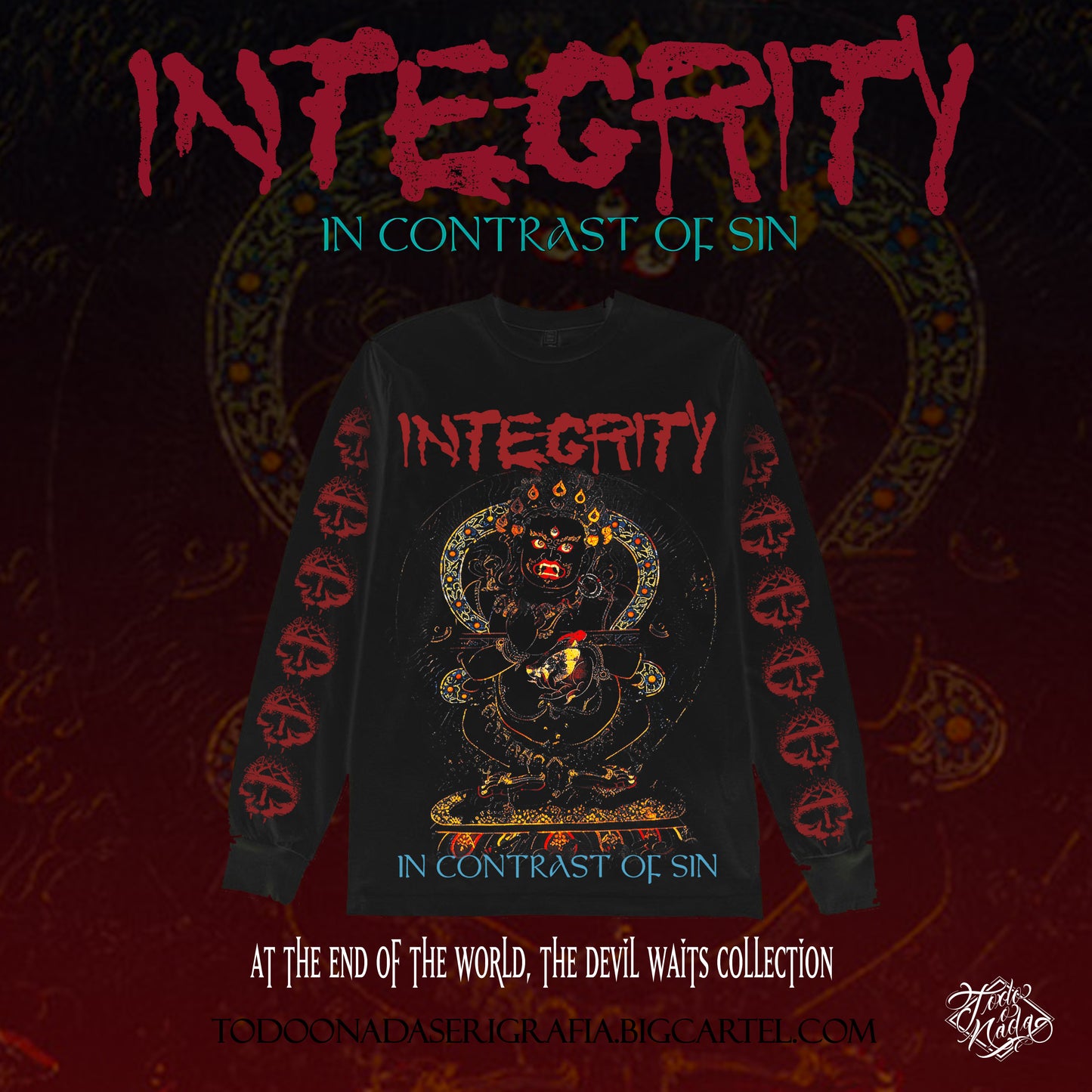 INTEGRITY in contrast of sin Mahakala rare manga larga