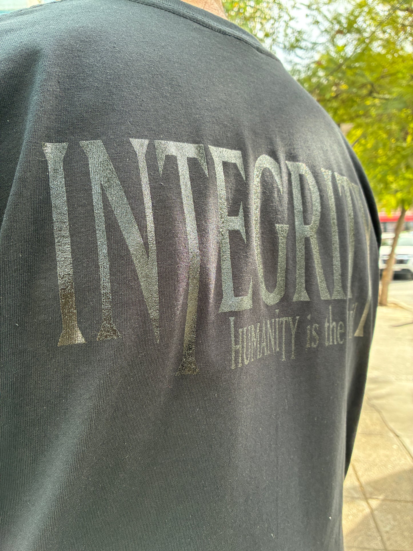 INTEGRITY “humanity is the devil “ full print & gel / polera edición limitada