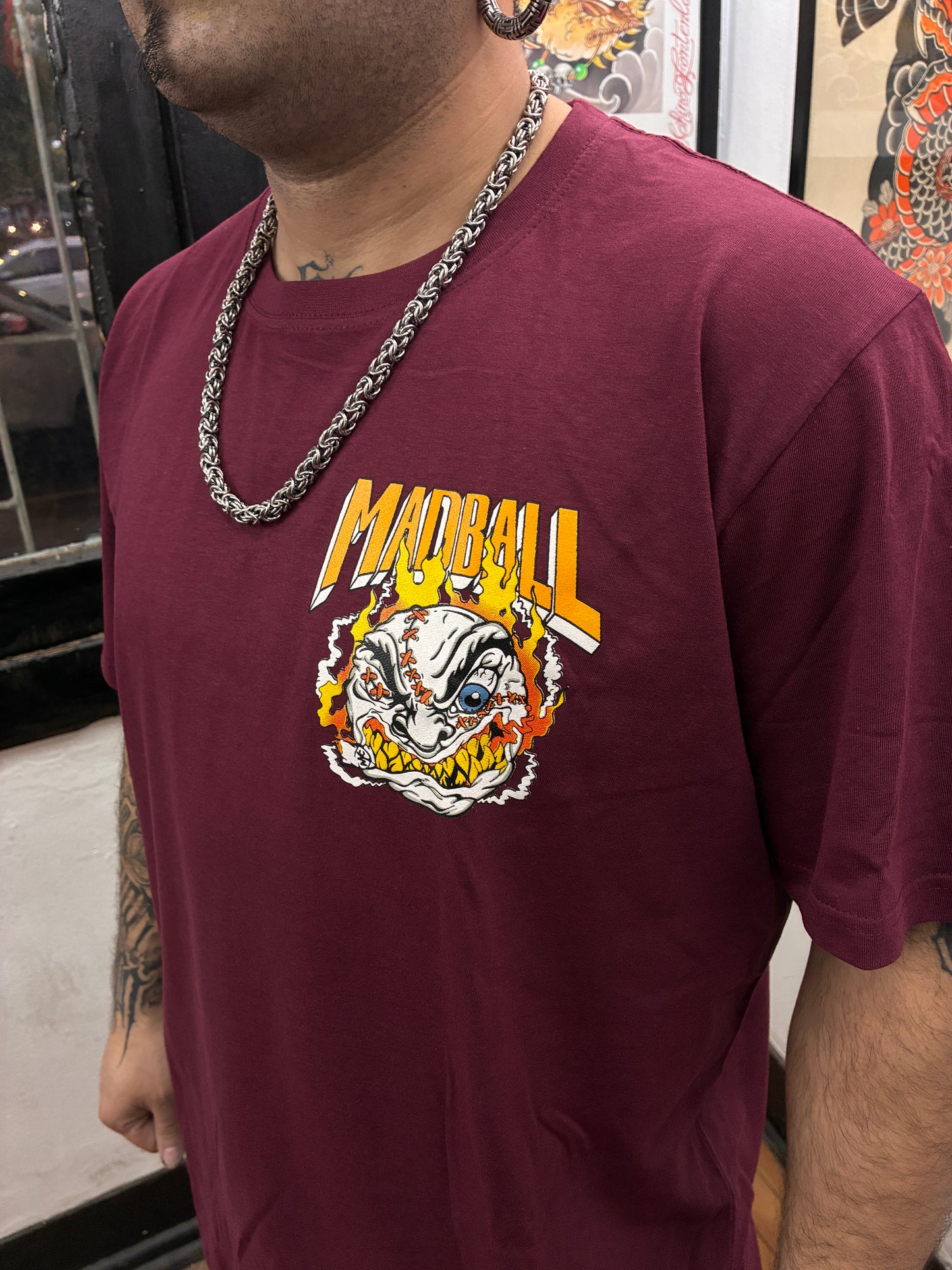 MADBALL mayor mayo HC 4 HC colab polera BURDEO