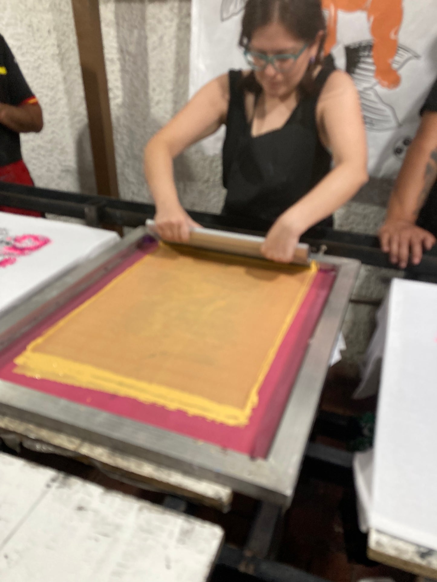 SERIGRAFÍA EN MESA LINEAL 2026, version N 37 / CURSO ONLINE Y PRESENCIAL