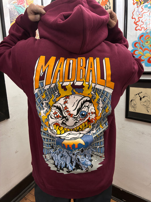 MADBALL mayor mayo HC 4 HC colab HOODIE BURDEO