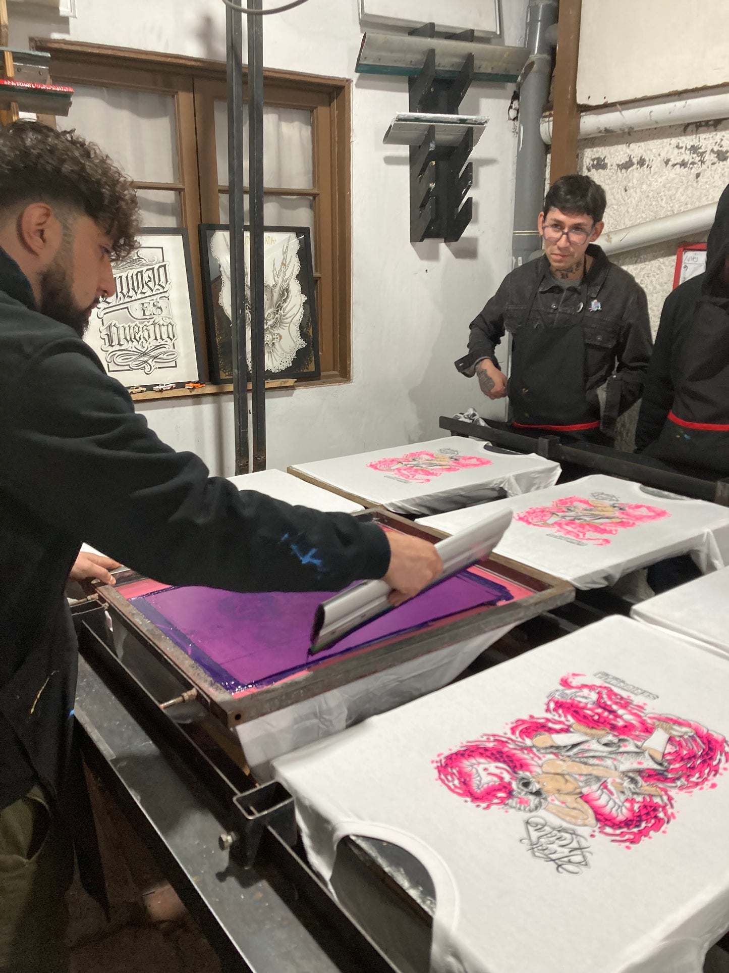 SERIGRAFÍA EN MESA LINEAL 2026, version N 37 / CURSO ONLINE Y PRESENCIAL