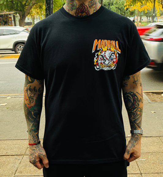 MADBALL mayor mayo HC 4 HC colab polera negra