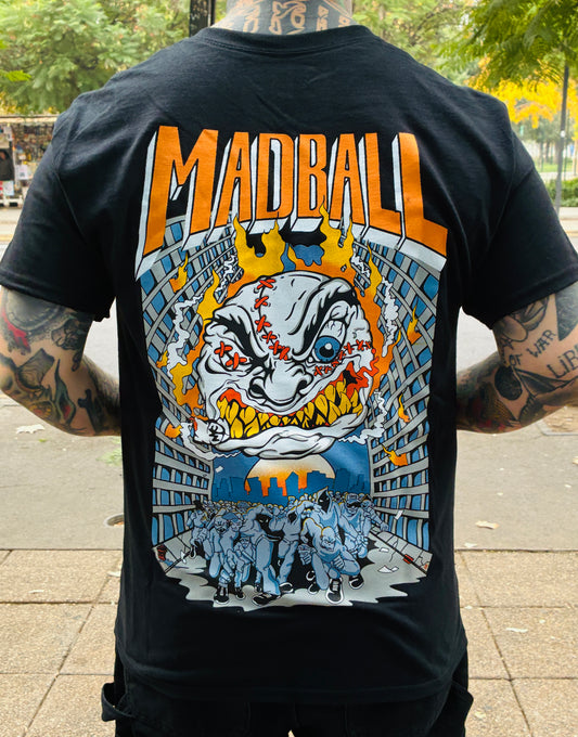 MADBALL mayor mayo HC 4 HC colab polera negra