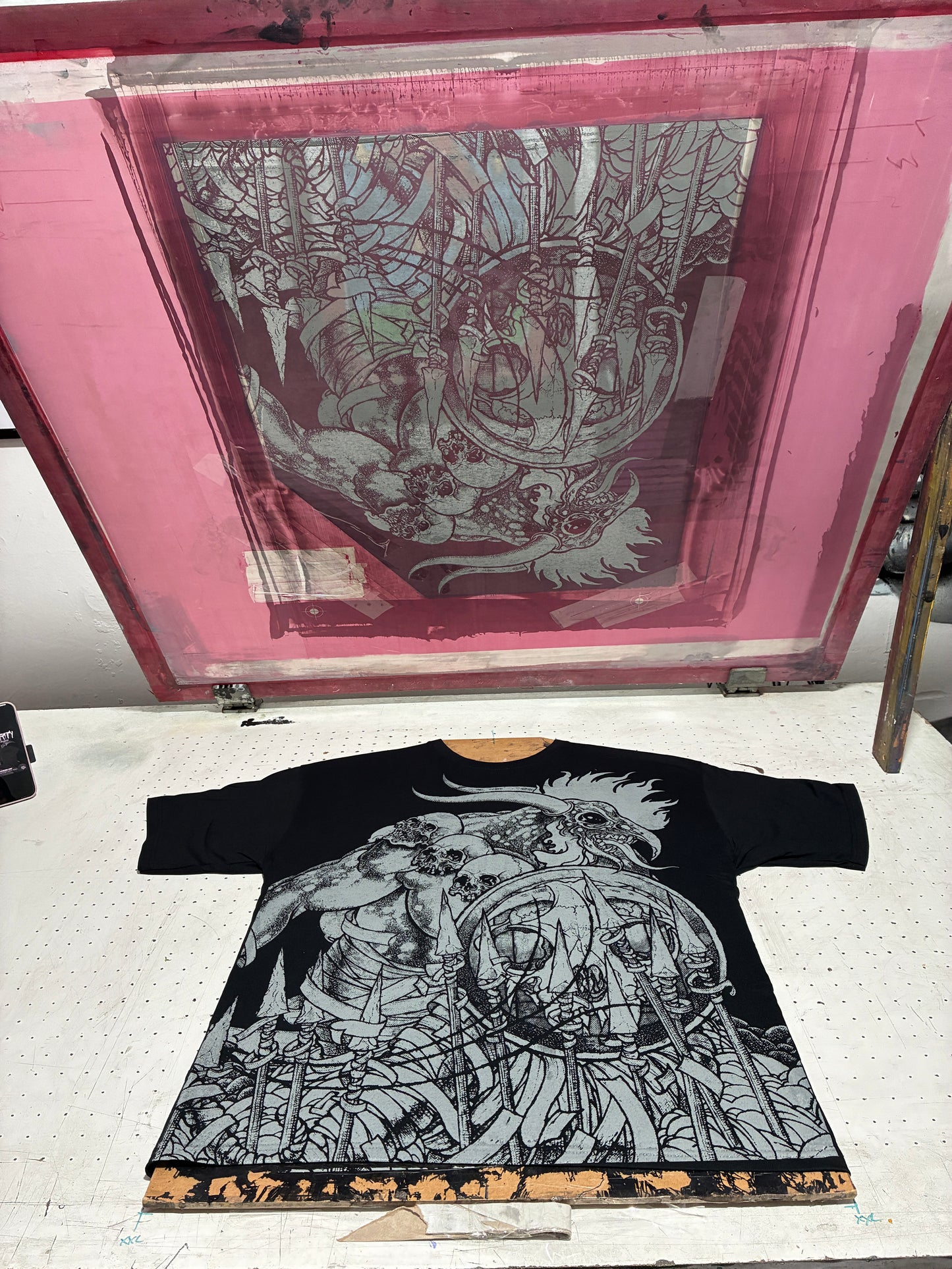 INTEGRITY “humanity is the devil “ full print & gel / polera edición limitada