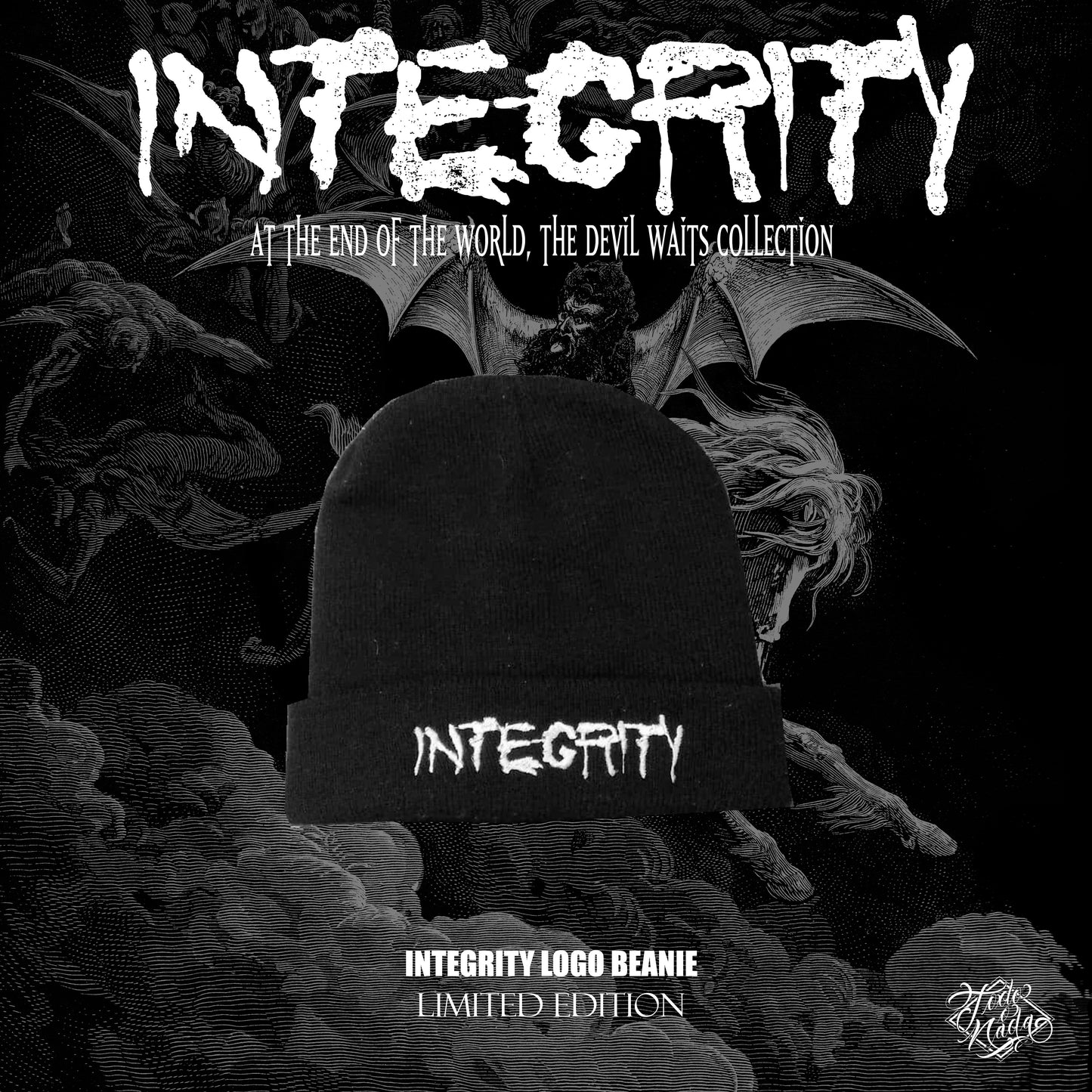 INTEGRITY beanie vintage logo