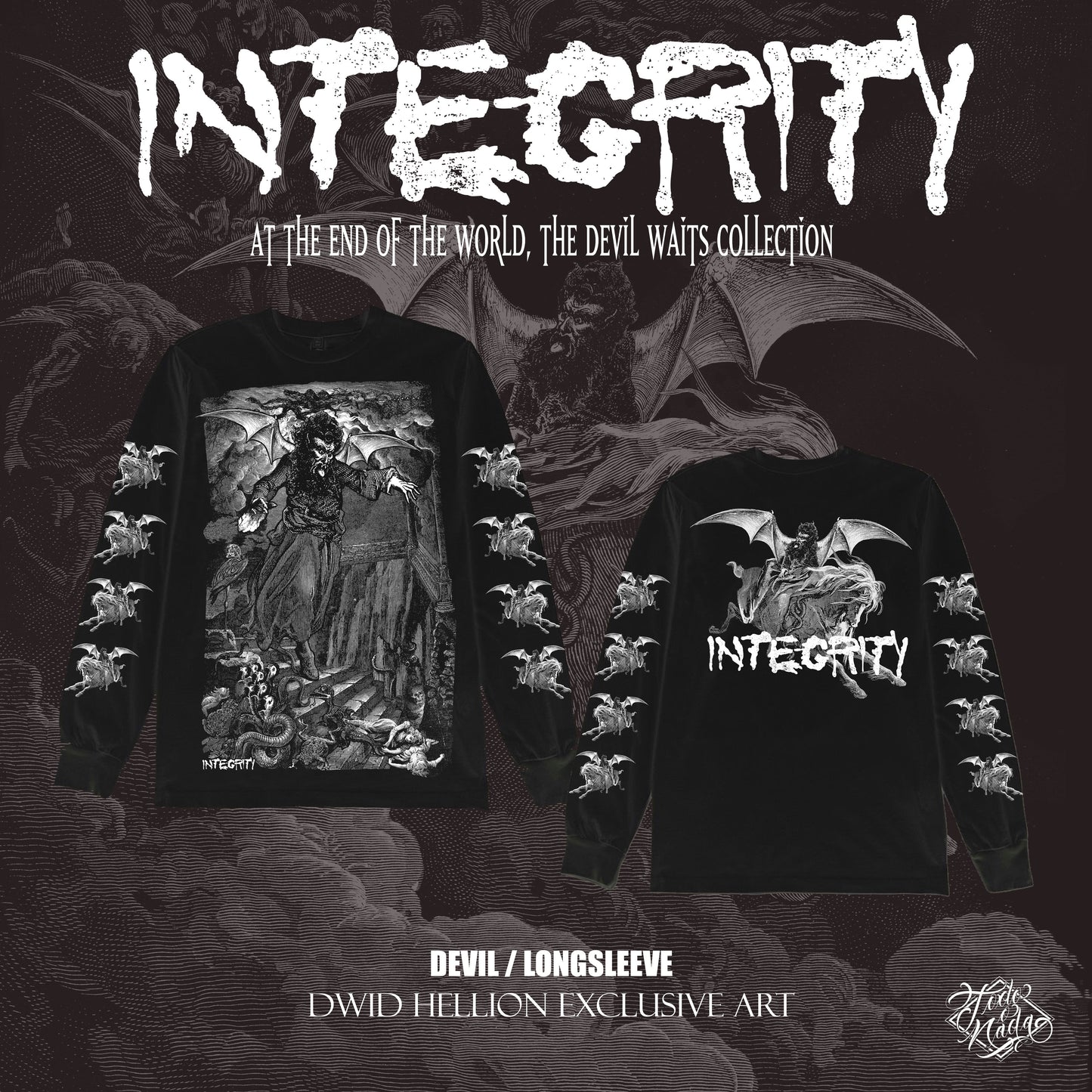 INTEGRITY “ Devil “ dwid hellion art t longsleeve