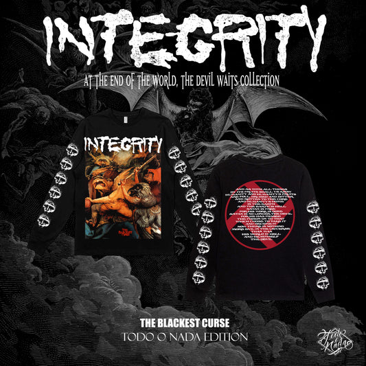 INTEGRITY “ the blackest curse “ manga larga / re edición for todo o nada
