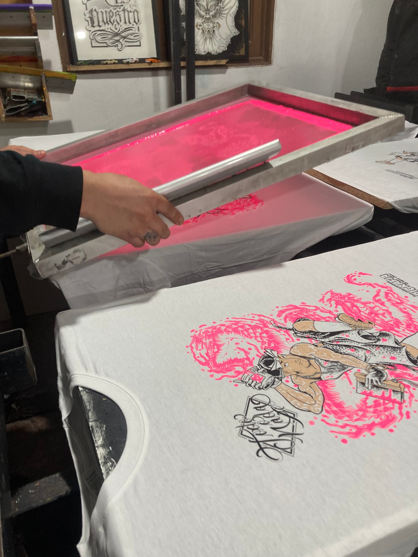 SERIGRAFÍA EN MESA LINEAL 2026, version N 37 / CURSO ONLINE Y PRESENCIAL