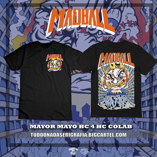 MADBALL mayor mayo HC 4 HC colab T SHIRT