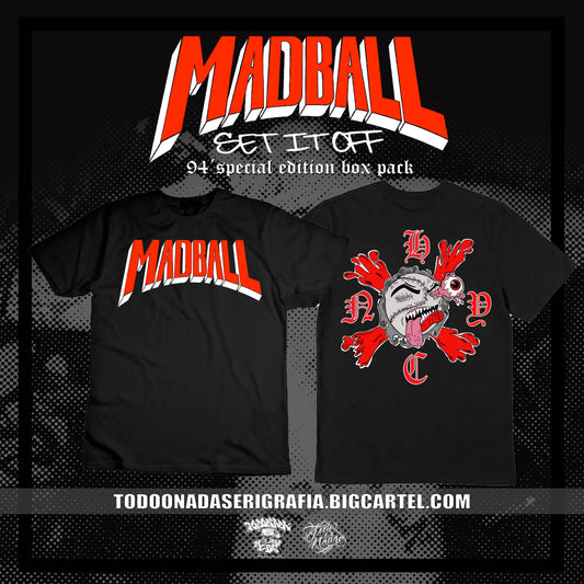 MADBALL 94 special edition box pack TSHIRT