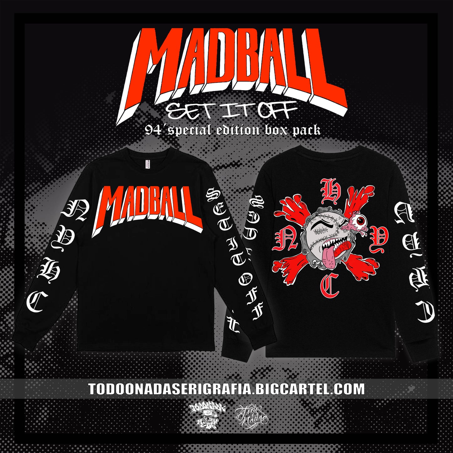 MADBALL 94 special edition box pack LONGSLEEVE