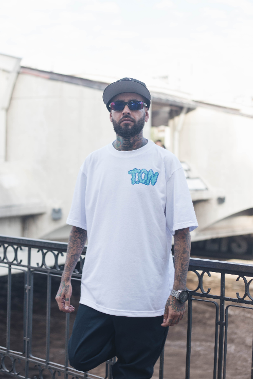 TIGREJO colab by EGG PURE LOVE ( colombia ) polera serigrafia 13 tintas