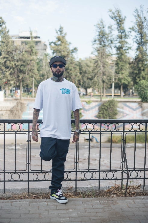 TIGREJO colab by EGG PURE LOVE ( colombia ) polera serigrafia 13 tintas