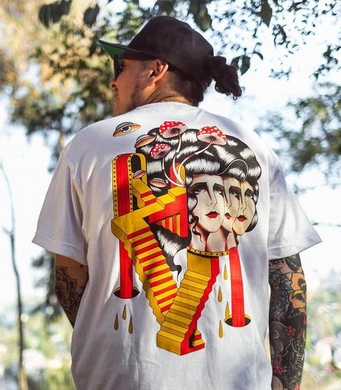 EL VIAJE colab by GATOGORDO ( arg) polera re print ed limitada