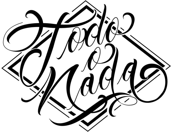 todo o nada serigrafía 